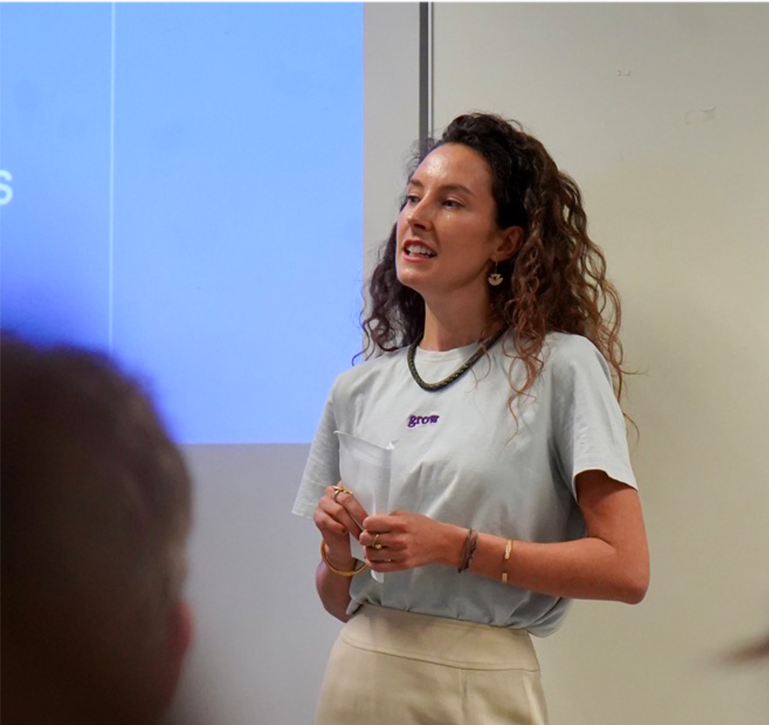 Laurie Jeanparis en conférence